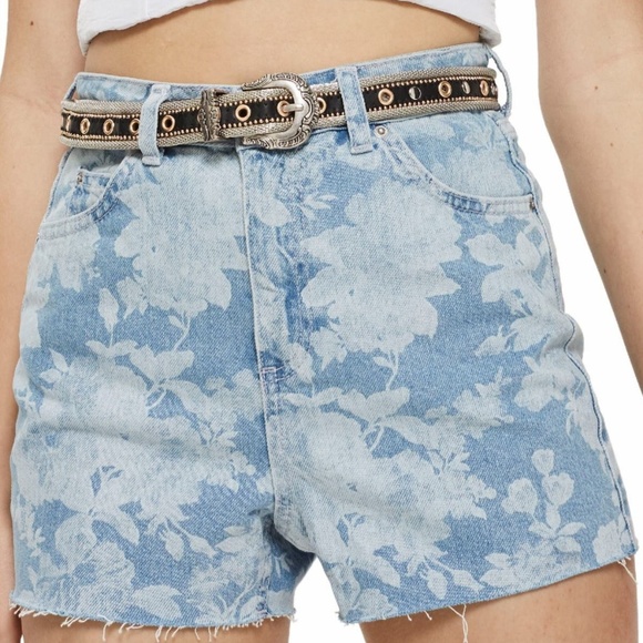 topshop floral shorts